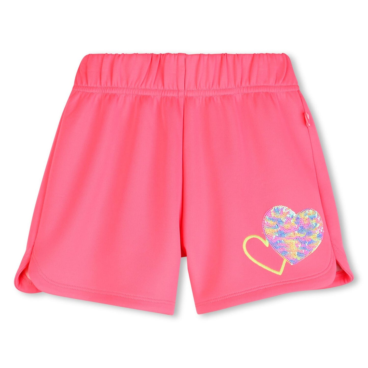 Billieblush Modal Heart Graphic Shorts