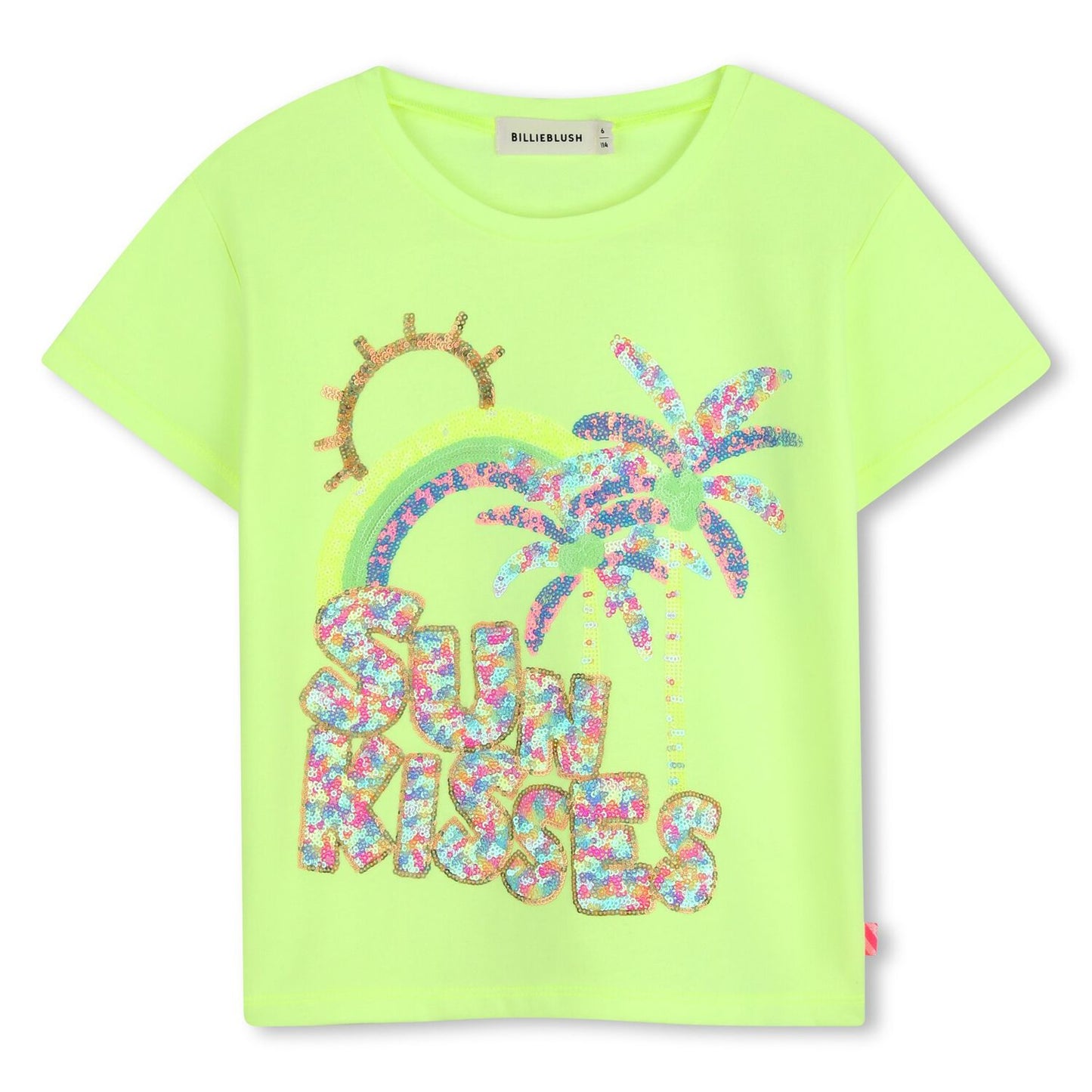 Billieblush Sequin Palm Tree Top
