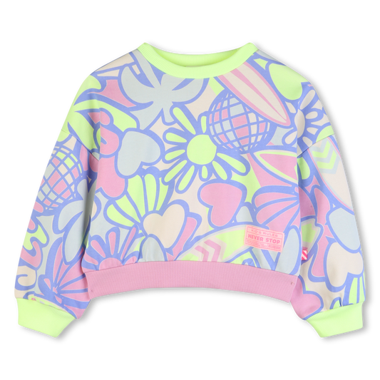Billieblush All Over Surf Sweatshirt
