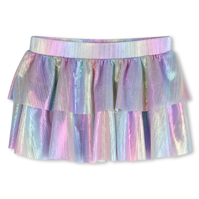 Billieblush Flounced Iridescent Swim Skirt