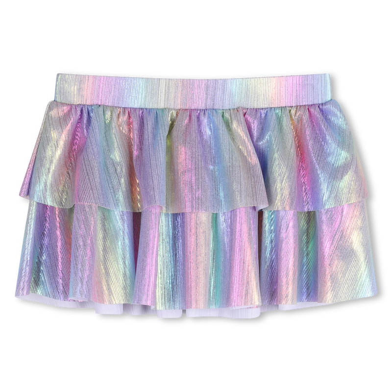 Billieblush Flounced Iridescent Swim Skirt