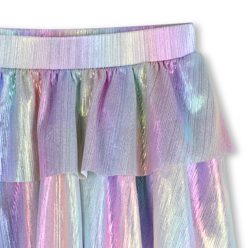 Billieblush Flounced Iridescent Swim Skirt