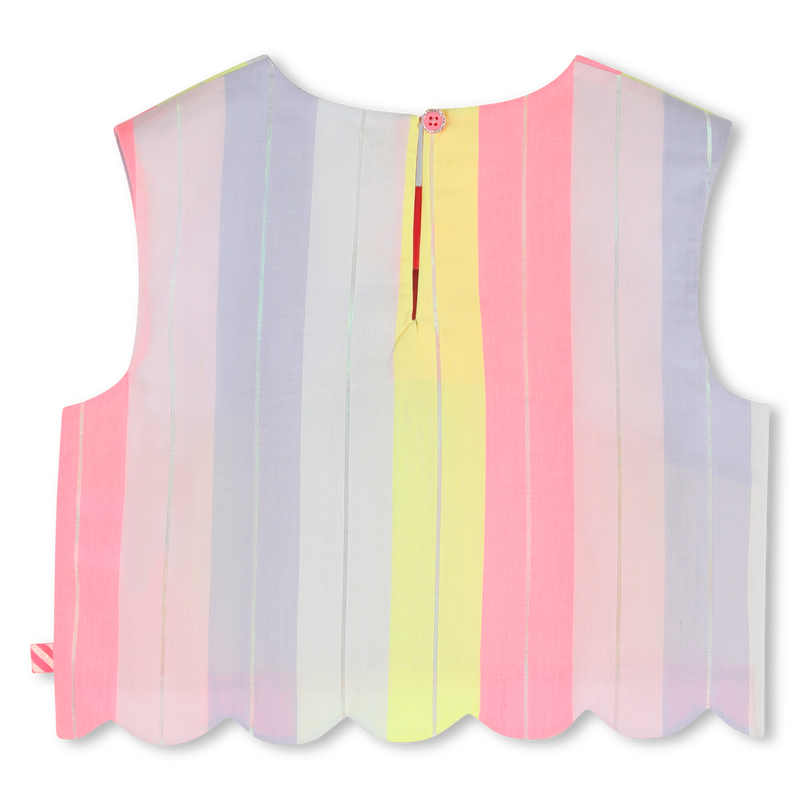 Billieblush Striped Scallop Top