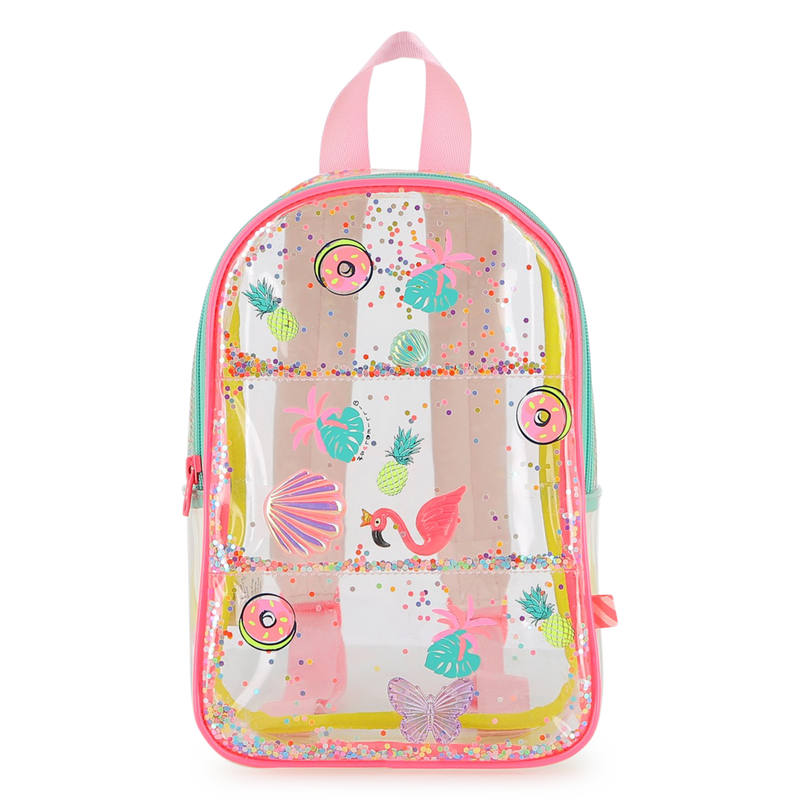 Confetti Clear Backpack