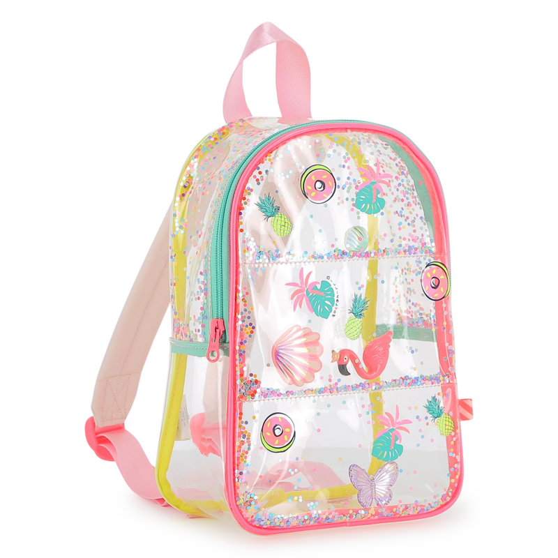 Confetti Clear Backpack