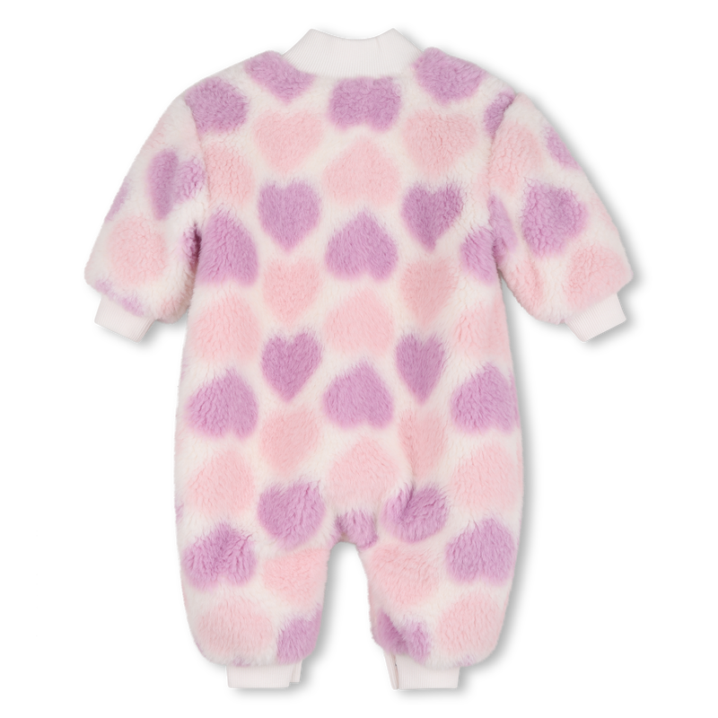 Billieblush Heart Faux Shearling One Piece