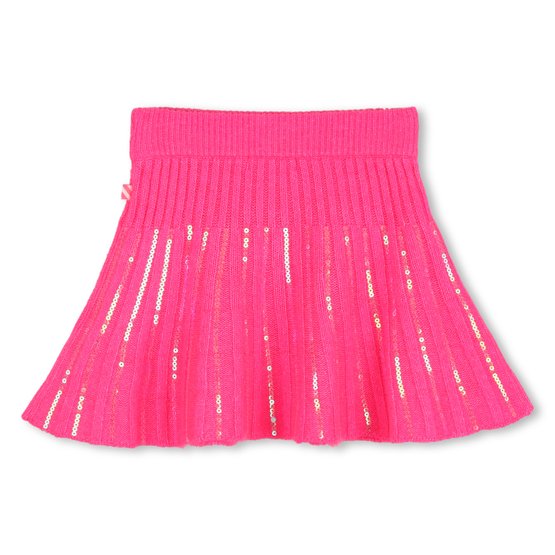 Billieblush Hot Pink Sequin Knit Skirt