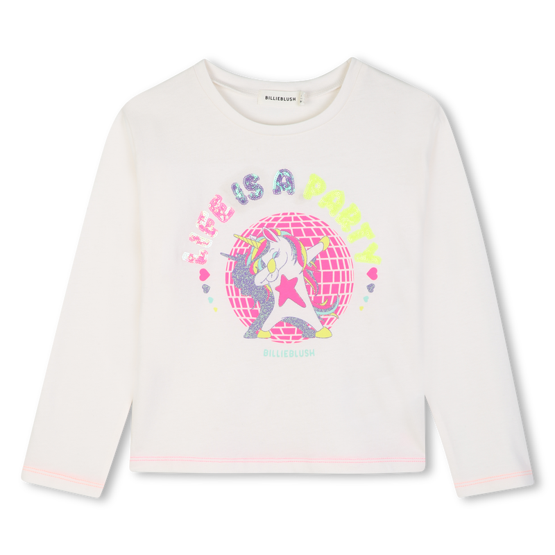 Billieblush Life Is A Party Unicorn LS