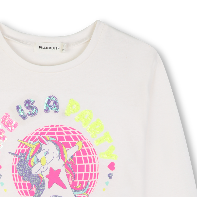 Billieblush Life Is A Party Unicorn LS