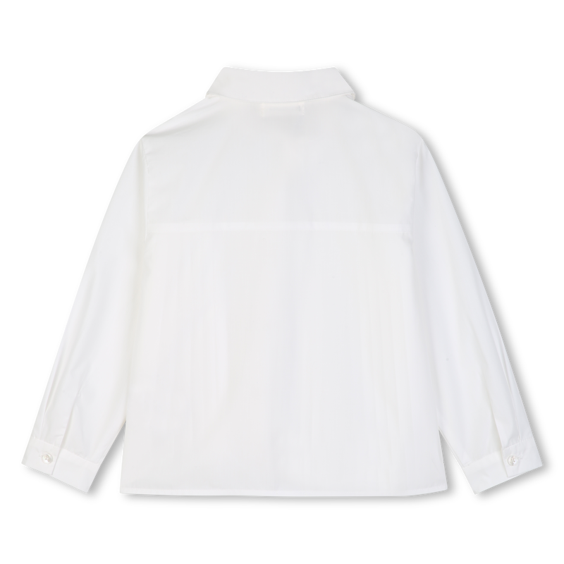 Billieblush White Pleated Collar Shirt