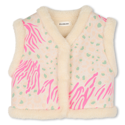 Billieblush Animal Print Vest