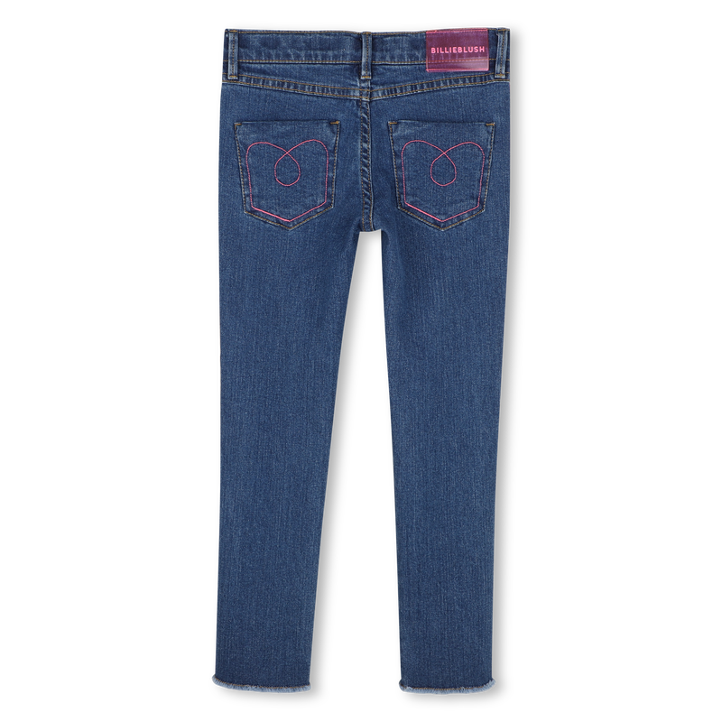 Billieblush Sequin Slim Denim Pants