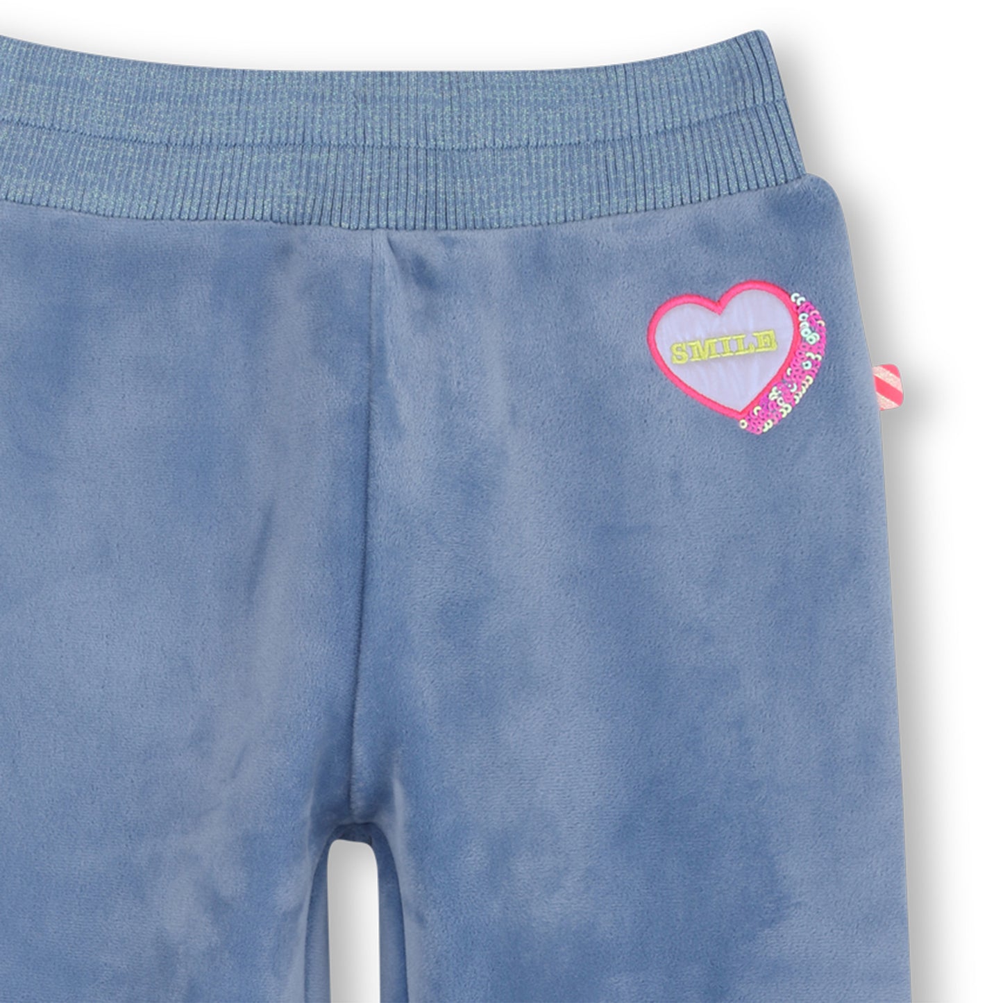 Billieblush Velvet Patch Joggers