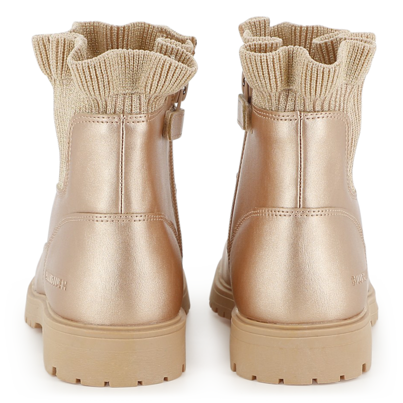 Billieblush Metallic Gold Chelsea Boots