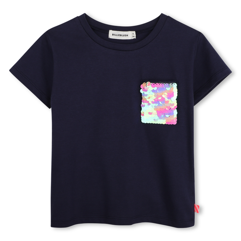 Billieblush Sequin Pocket Tee