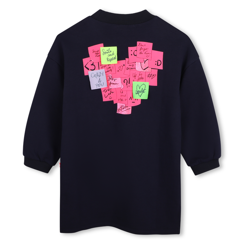 Billieblush Post It Note Fleece Dress