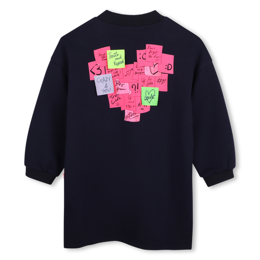 Billieblush Post It Note Fleece Dress
