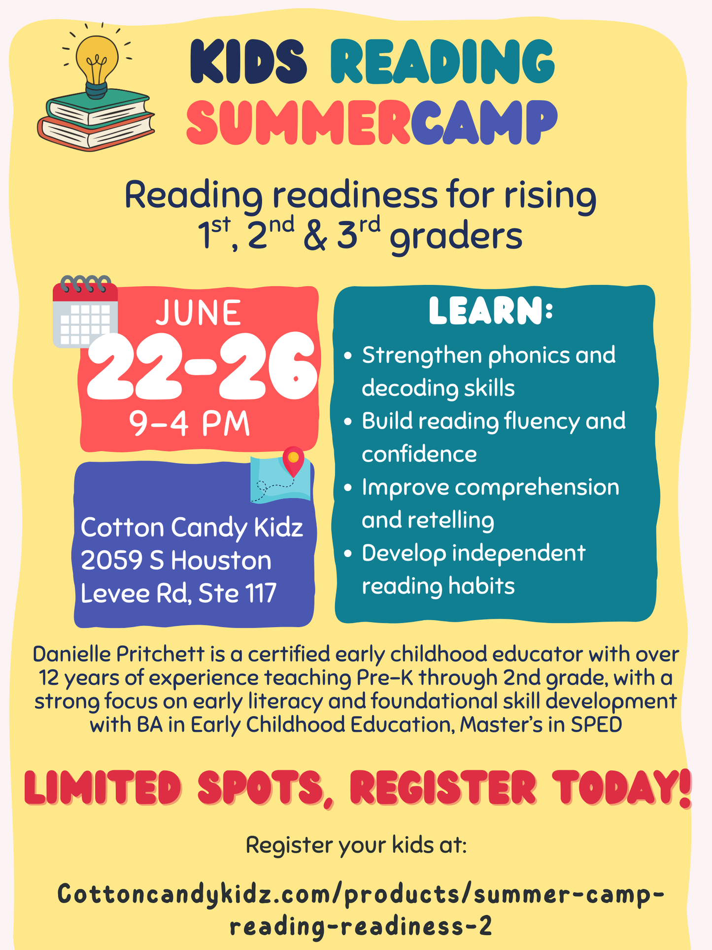 Summer Camp Reading Readiness 2