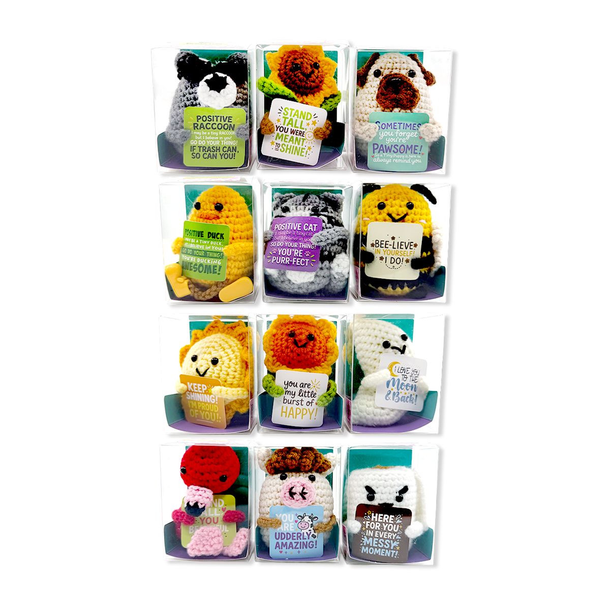 Emotional Support Crochet Plush Pals