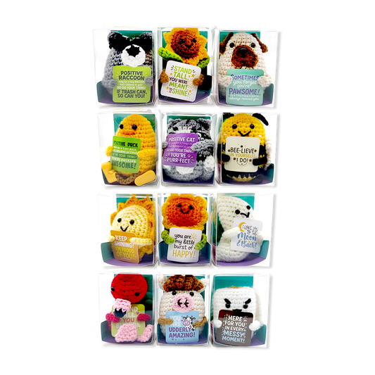 Emotional Support Crochet Plush Pals