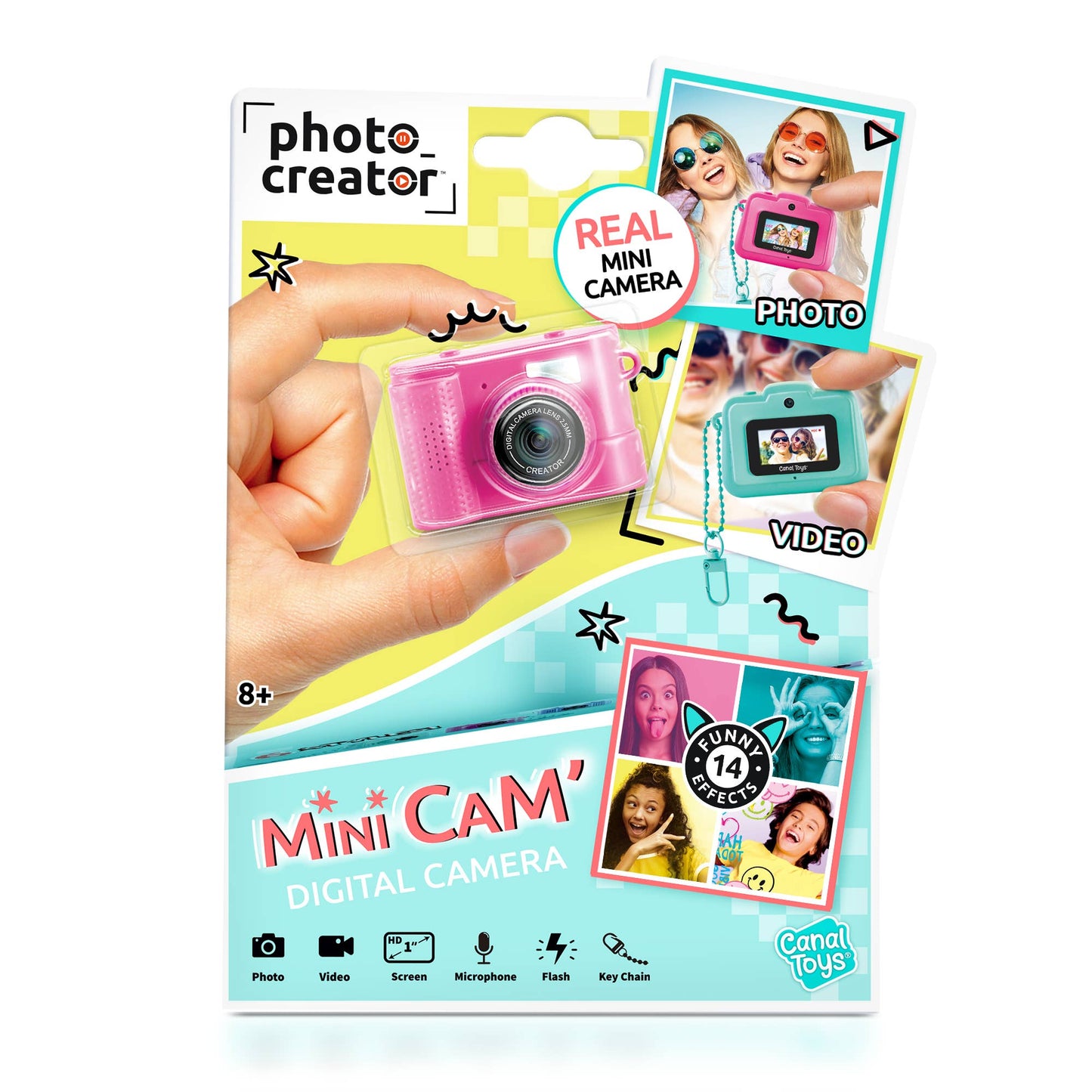 Mini Camera Keychain Photo Creator