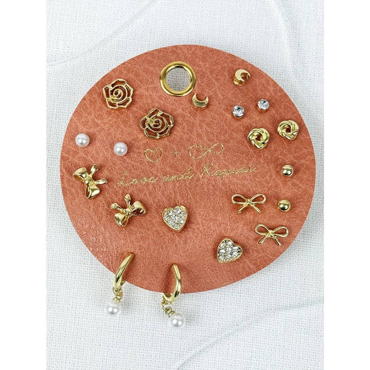 Shine All Day Earring Set