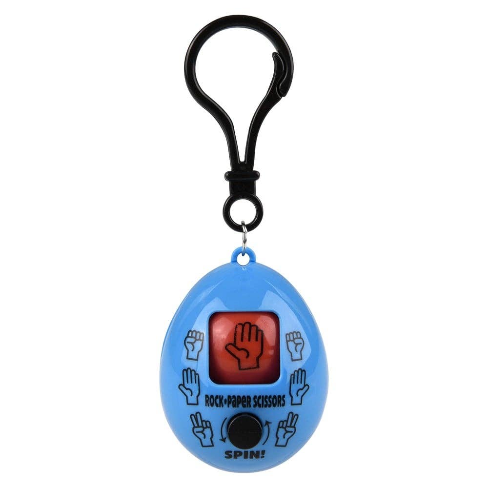 Rock, Paper, Scissors Game Keychain