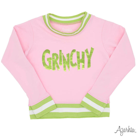 Grinchy Sequin Sweater