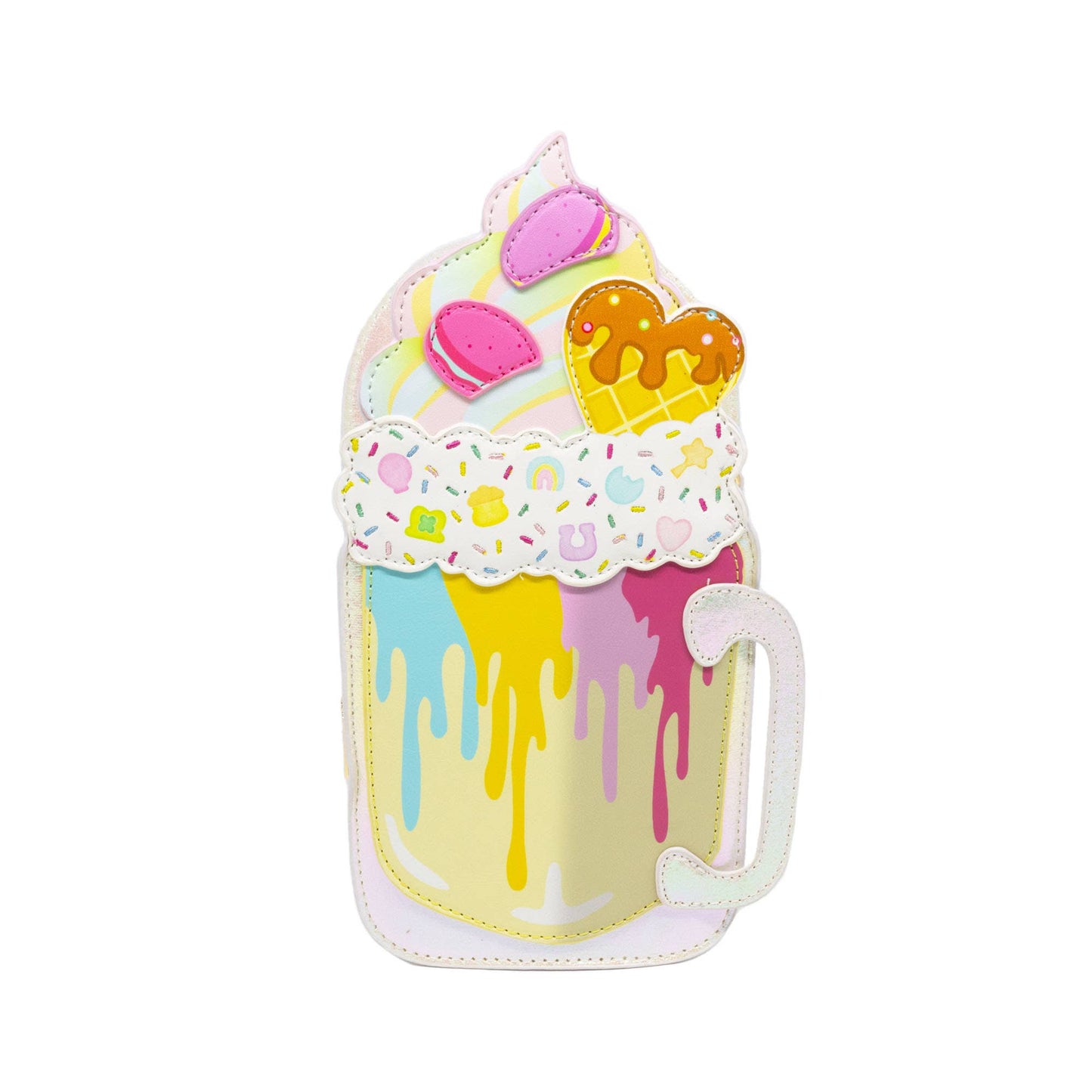 Milkshake Mug Handbag Rainbow Sprinkles