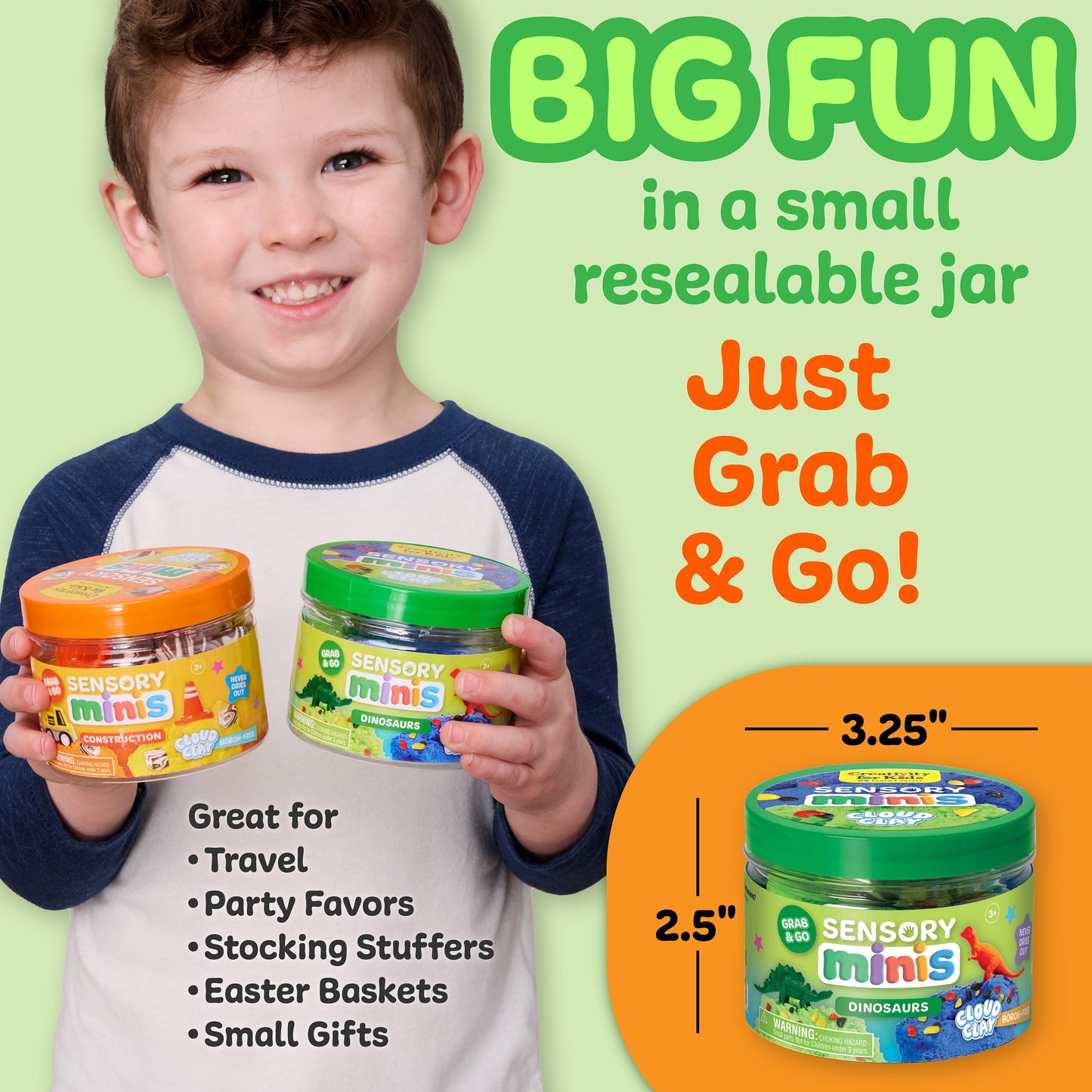 Sensory Mini Kit: Dinosaur