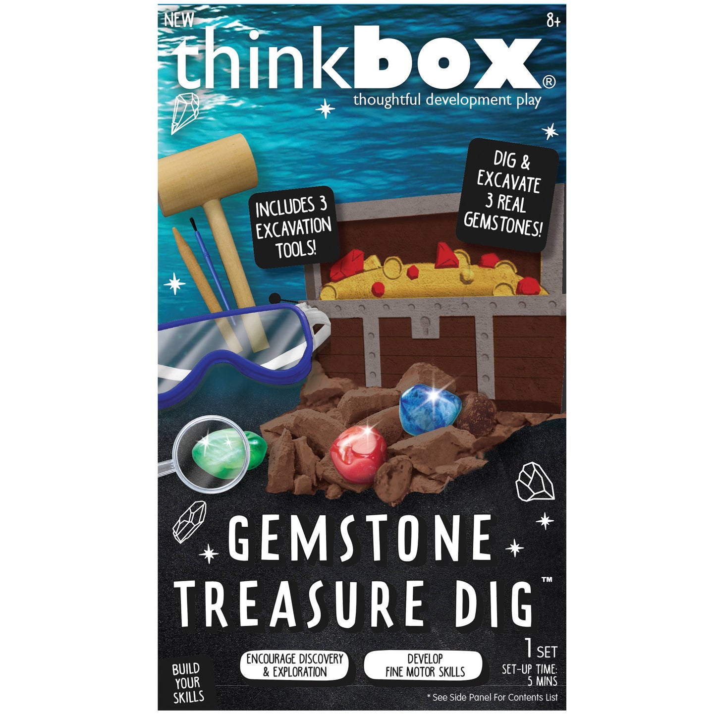 Gemstone Treasure Dig Kit