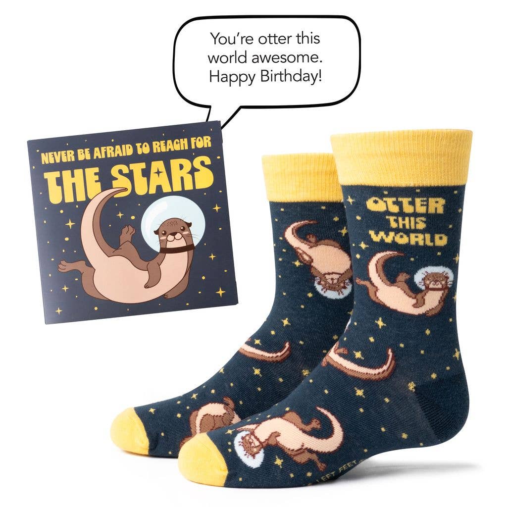 Kid’s Two Left Feet® It’s Yo Birthday Giftable Sock Cards