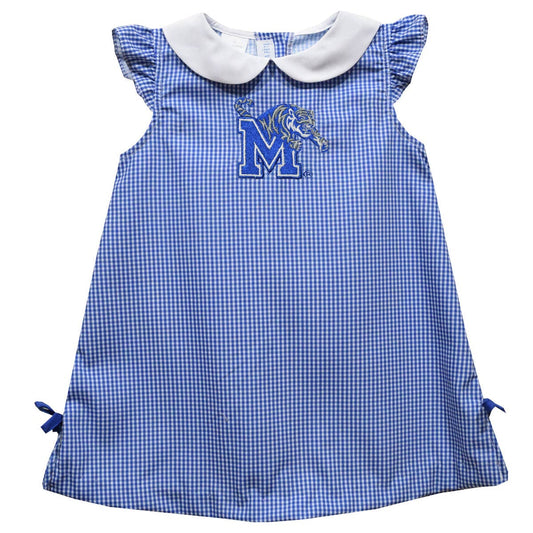 Memphis Tigers Embroidered Dress