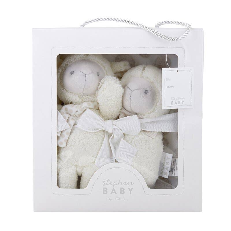 Blanket Toy Set- Lamb