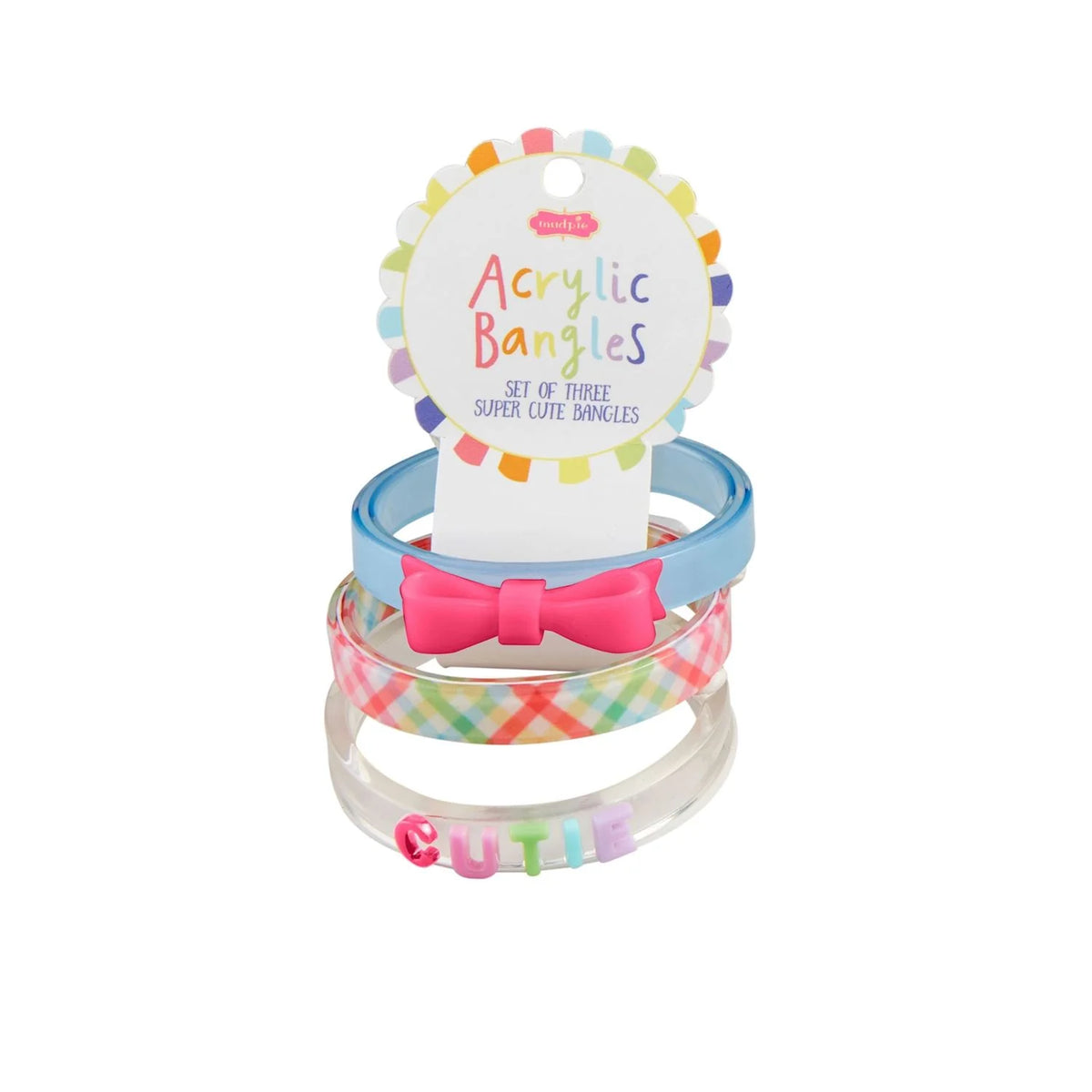 Acrylic Bangles Set- Assorted