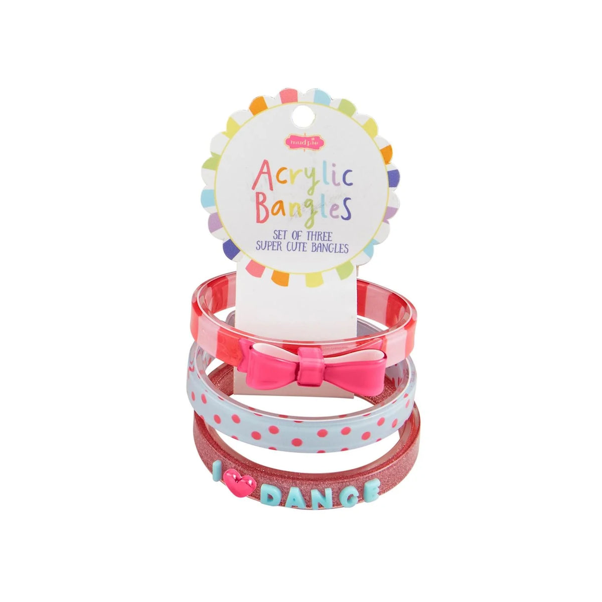 Acrylic Bangles Set- Assorted