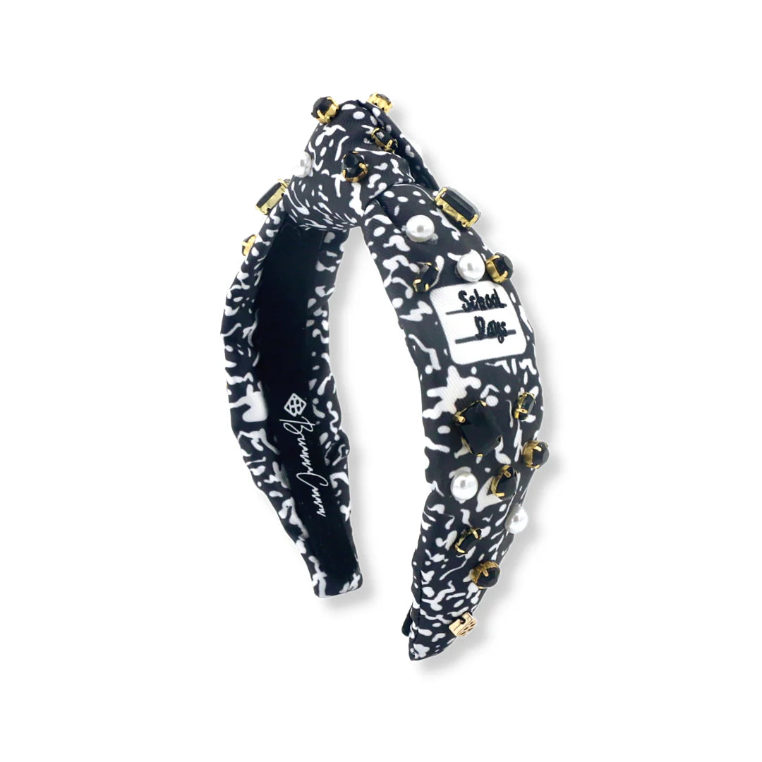 Composition Book Gemstone Headband