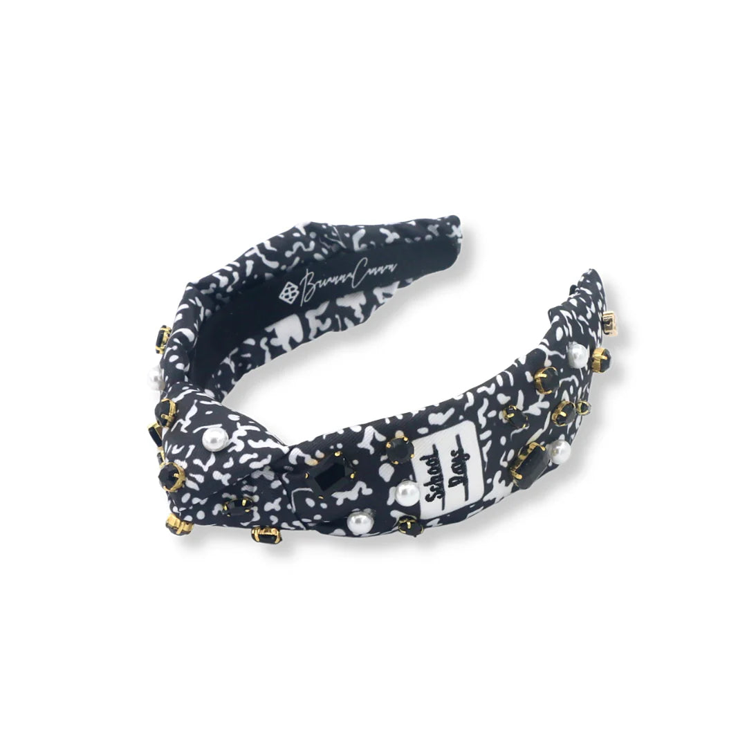 Composition Book Gemstone Headband