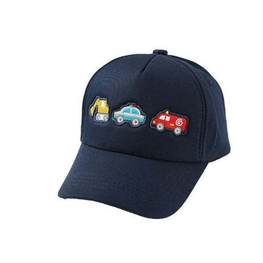 Kids Embroidered Vehicle Baseball Cap