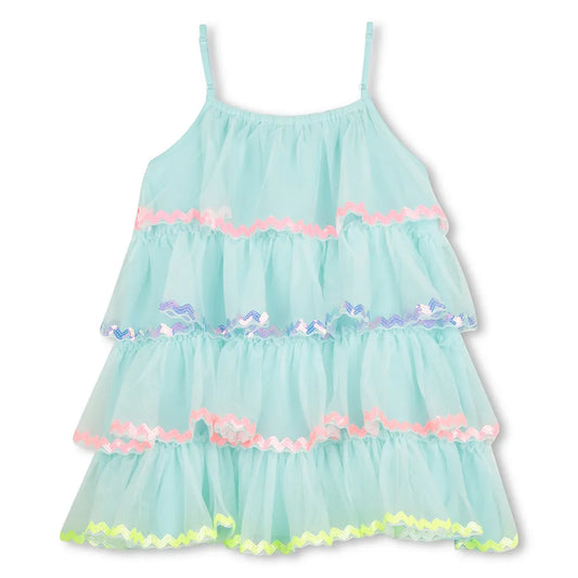 Billieblush Ruffle Tulle Dress