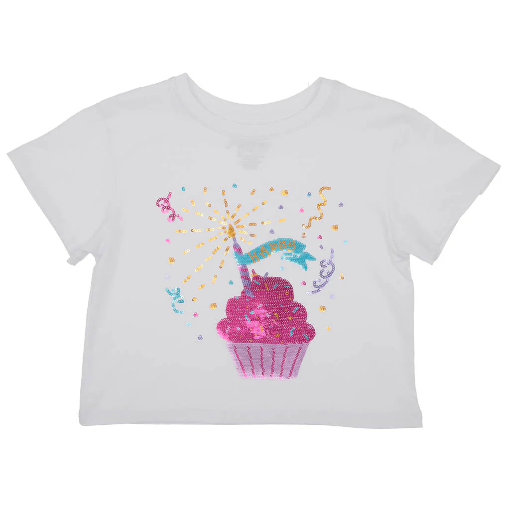 Cupcake Sequin Tee
