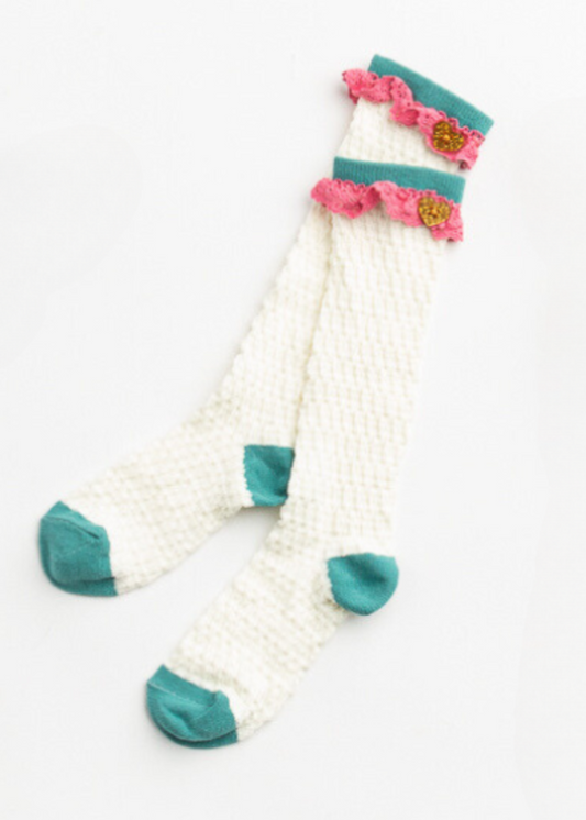 Ruffle Sassy Knee Socks