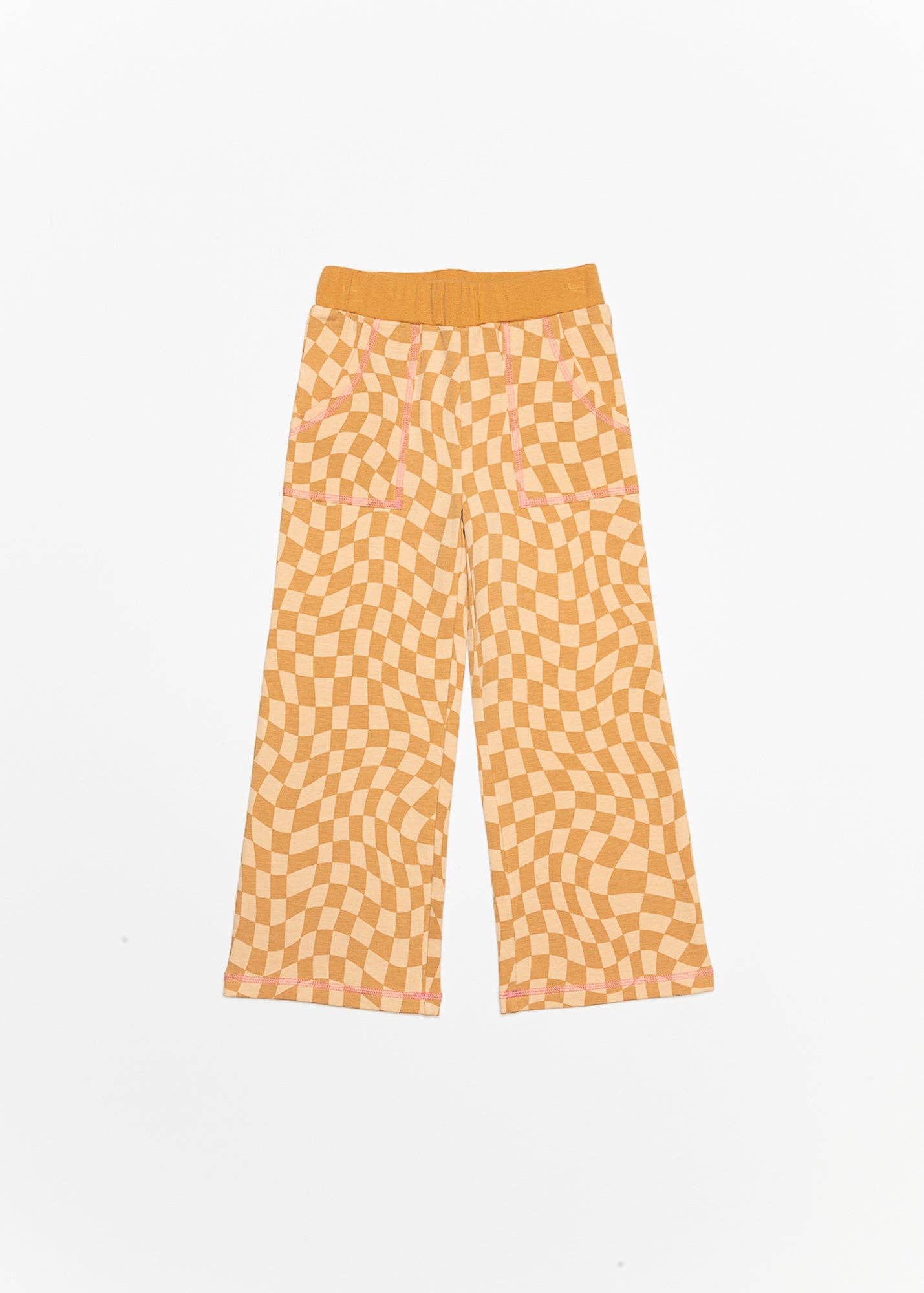Twisted Check Sweatpants