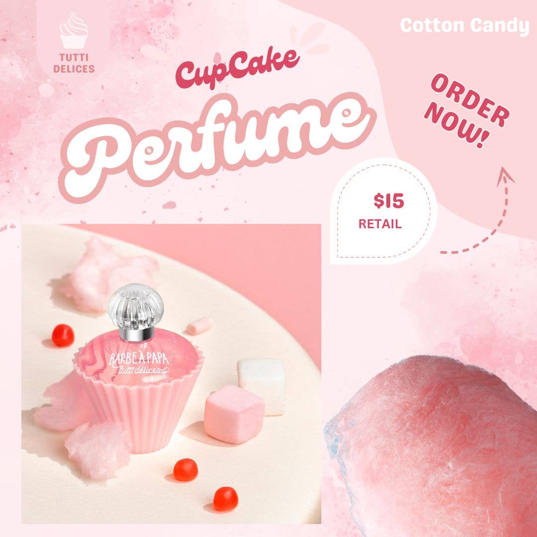 Cotton Candy Cupcake Perfume