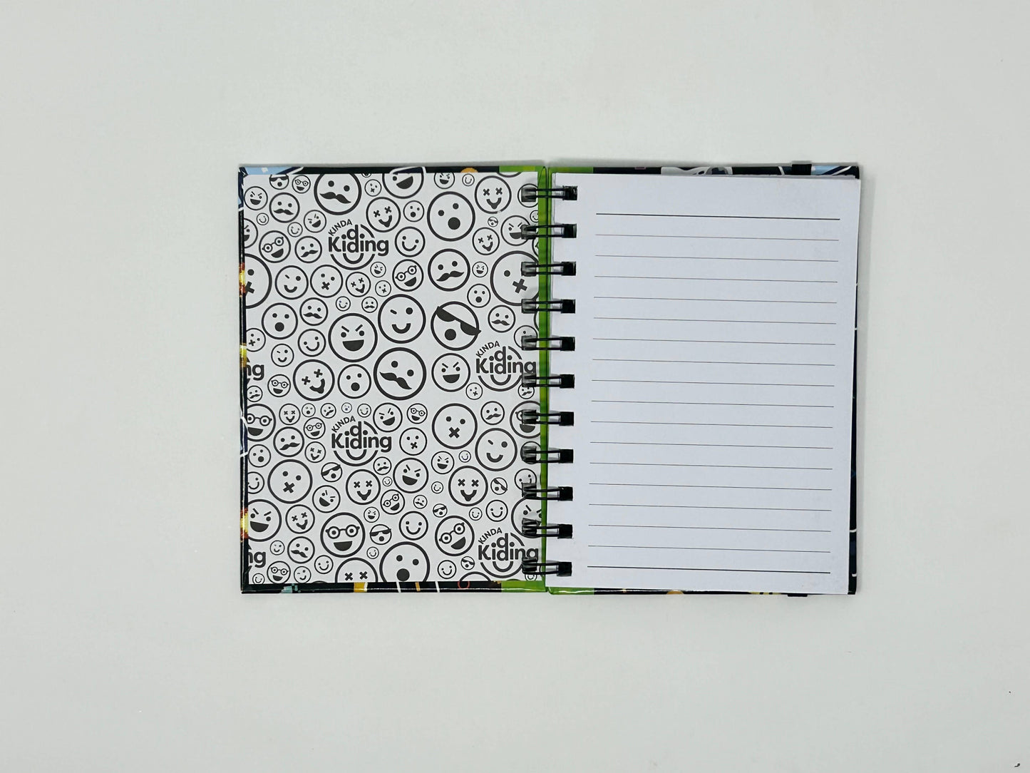 Gamer Pattern Spiral-Bound Notebook