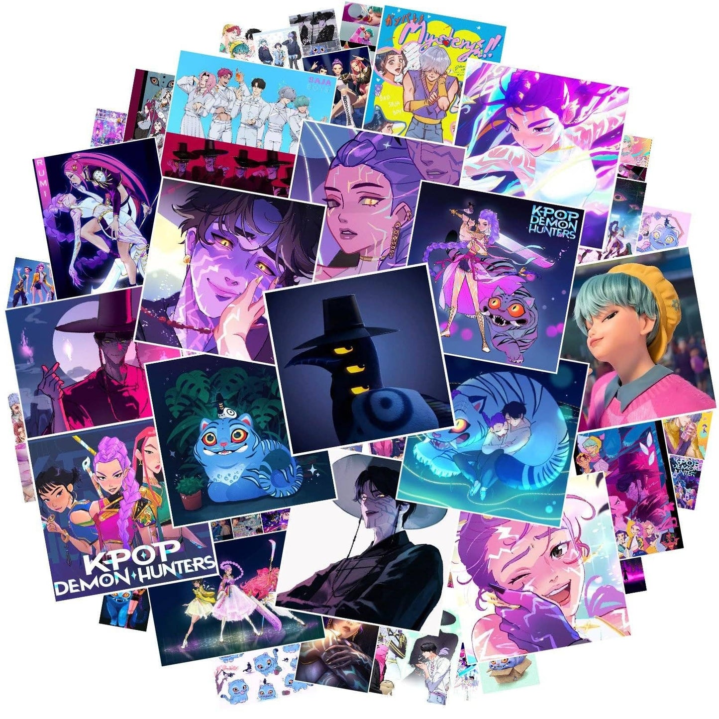 KPOP Demon Hunter Sticker Set