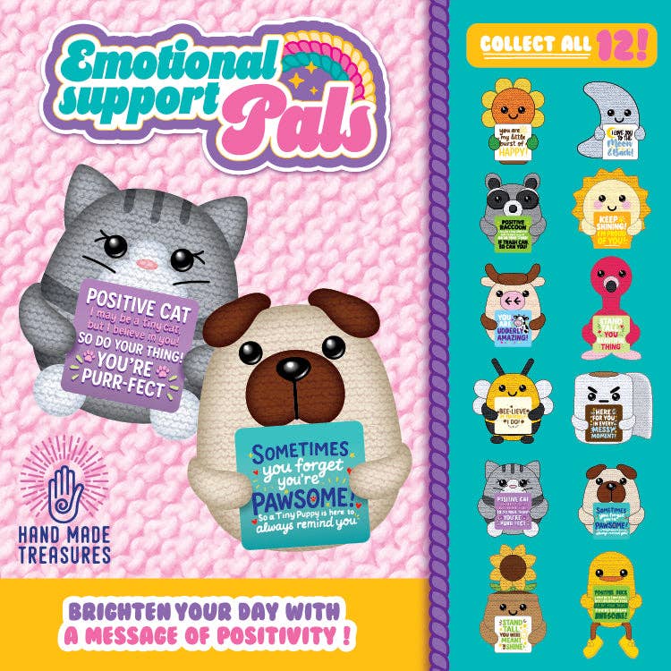 Emotional Support Crochet Plush Pals