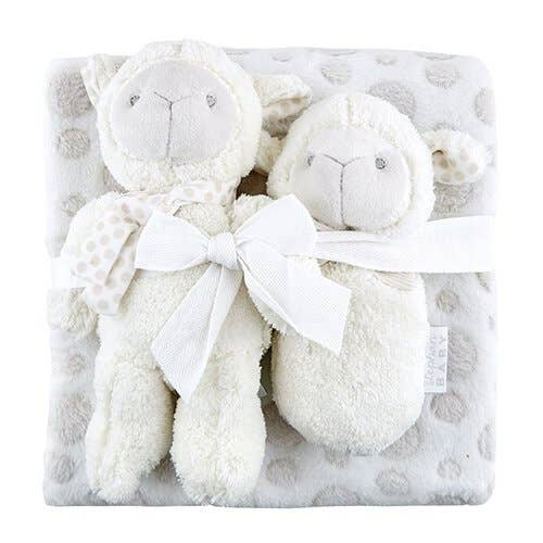 Blanket Toy Set- Lamb