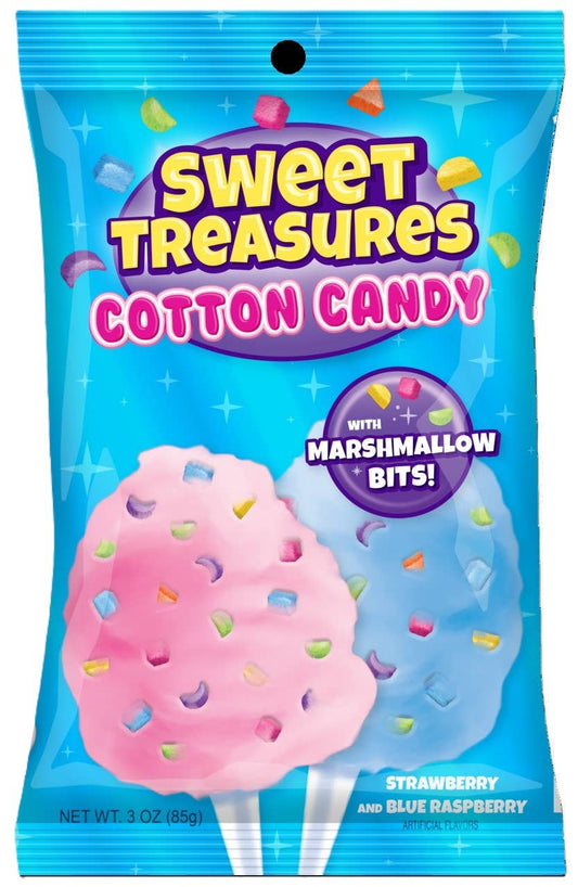 Sweet Treasures w/Marshmallows Cotton Candy