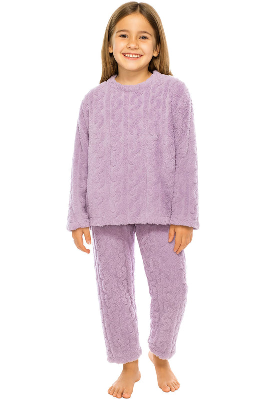 Cable Sherpa Fleece Sets